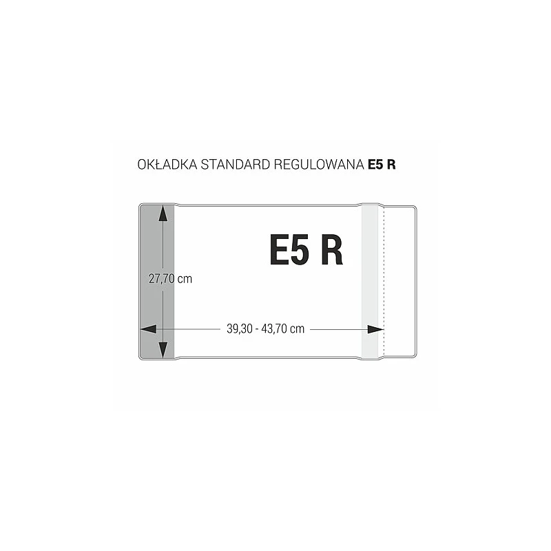Okładka regulowana E5-277 10 sztuk OZK10-48 Biurfol