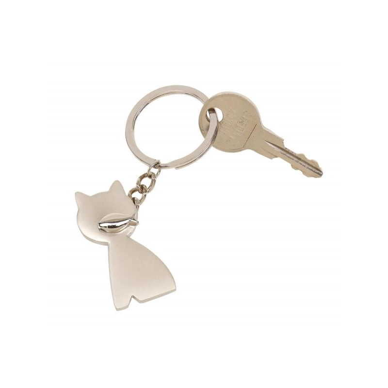 Brelok metalowy do kluczy KOTEK CAT 43-0407815