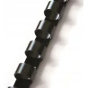 Grzbiet plastikowy czarny do bindowania 12.5mm/100sztuk  OFICIO