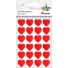 Naklejki papierowe serca Titanum  362084