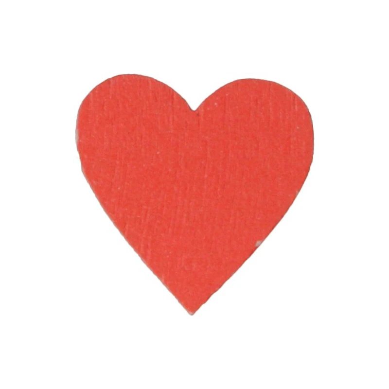 Dekoracje drewniane serca Titanum 15X15MM 417618