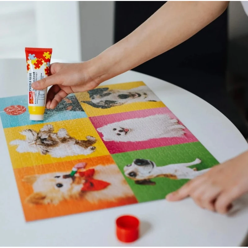 KLEJ Z GĄBKĄ DO PUZZLI TREFL