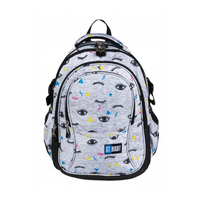 PLECAK 4-KOMOROWY STRIGHT BP-01 EYES/OCZY MAJEWSKI