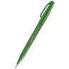 PISAK PĘDZELEK DO KALIGRAFII I LITERNICTWA PENTEL BRUSH SIGN PEN OLIWKOWY SES15C-D2X