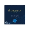 NABOJE DO PIÓRA WATERMAN INTERNATIONAL NIEBIESKIE (krótkie) S0110950 6sztuk