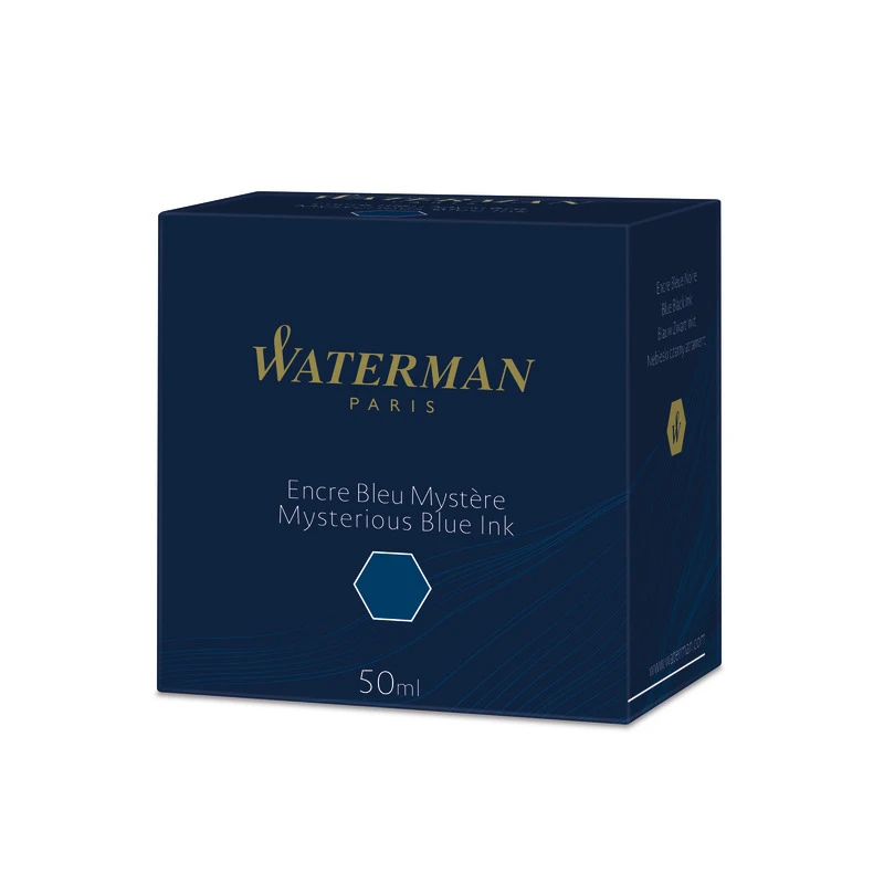 ATRAMENT NIEBIESKO-CZARNY 50ML WATERMAN GRANATOWY S0110790