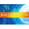 BLOK TECHNICZNY A3 10K 250G KRESKA