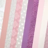 KARTON OZDOBNY MIX WZORÓW RÓŻOWE TONACJE 210-250G GALERIA PAPIERU