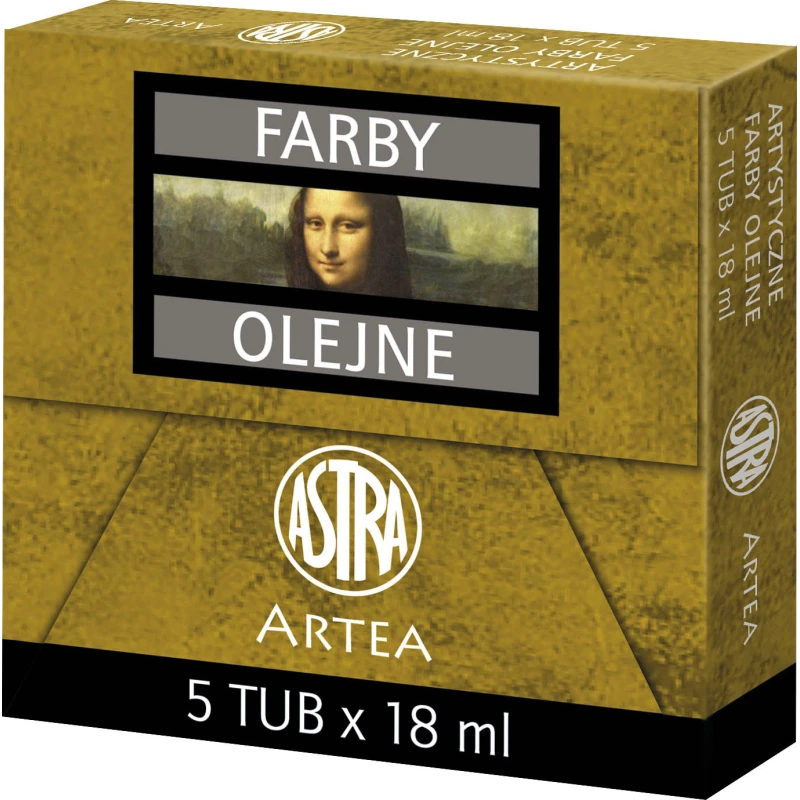 FARBY OLEJ ART 18ML ZIELONA VERO ASTRA