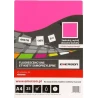 FLUORESCENCYJNE ETYKIETY SAMOPRZYLEPNE A4 RÓŻOWE 25ARKUSZY