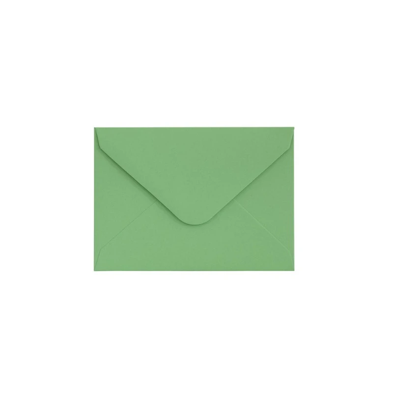 KOPERTA 70MM X100MM GŁADKI ZIELONY SATYNOWANY K, 130G/M2, OP/10SZT