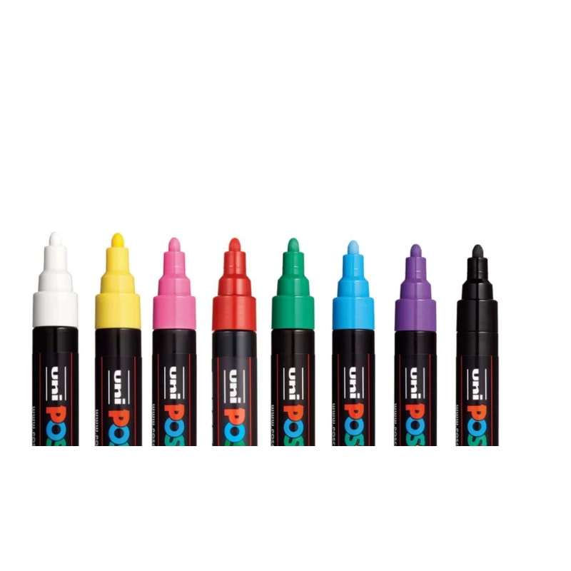 MARKER POSCA PC5M 8SZT UNI PC5M/8C - zestaw nr 4