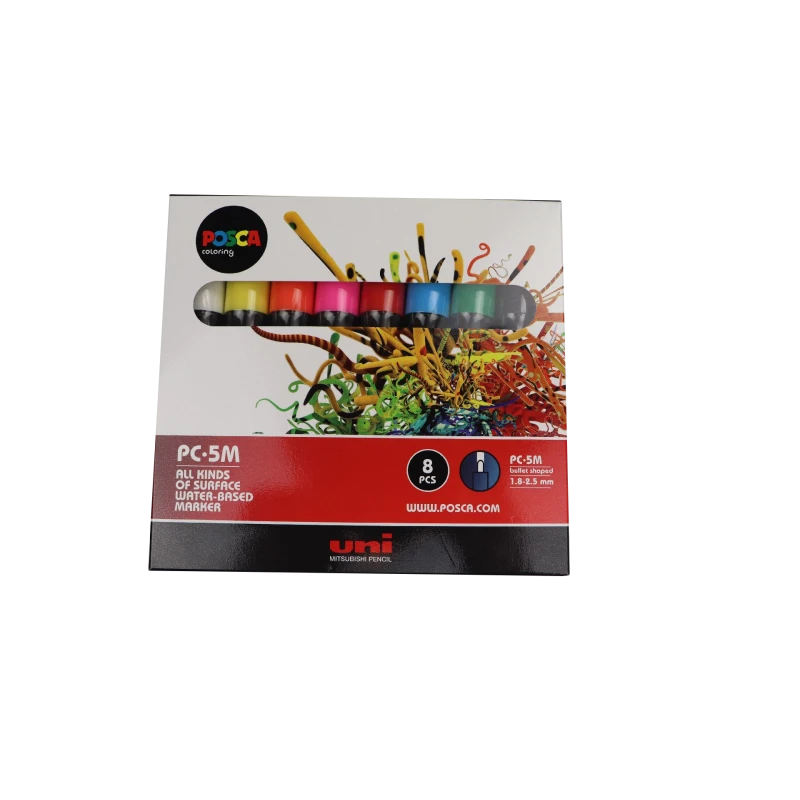 MARKER POSCA PC5M 8SZT UNI PC5M/8C - zestaw nr 3