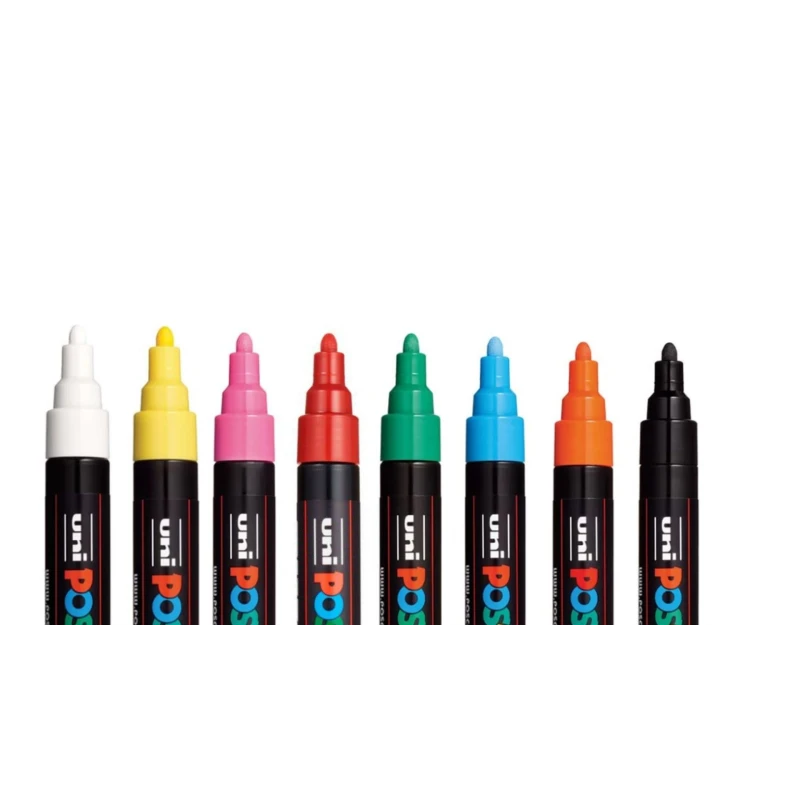 MARKER POSCA PC5M 8SZT UNI PC5M/8C - zestaw nr 3