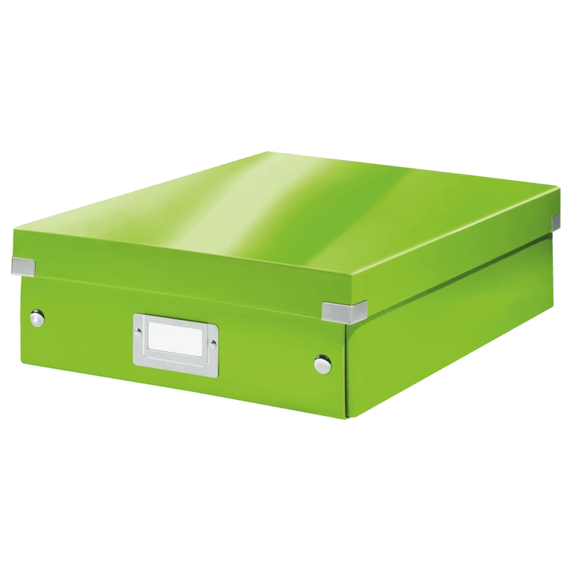 PUDŁO Z PRZEGRÓDKAMI ŚREDNIE LEITZ C&S ZIELONY