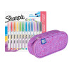 ZESTAW ZAKREŚLACZE SHARPIE S-NOTE MIX 12 SZT. + PIÓRNIK OXFORD FLORAL