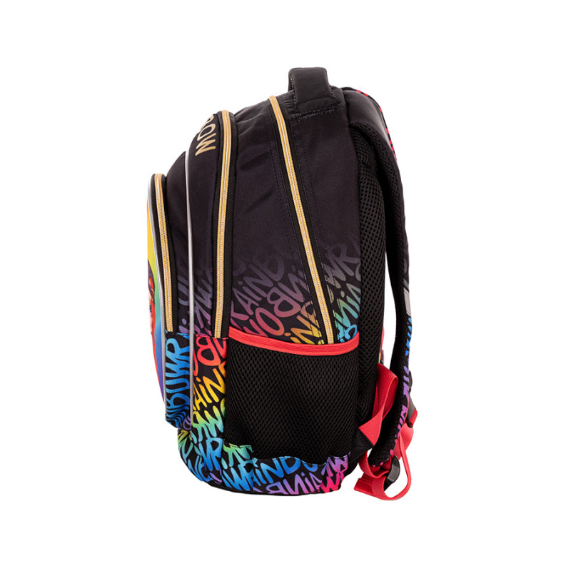 PLECAK TRZYKOMOROWY RAINBOW HIGHT GOLDEN STYLE AB330 ASTRA