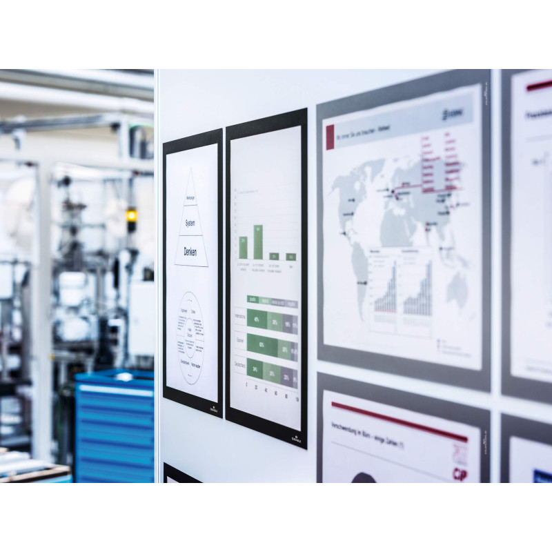 RAMKA INFORMACYJNA A3 DURAFRAME MAGNETIC SREBRNA 5SZT
