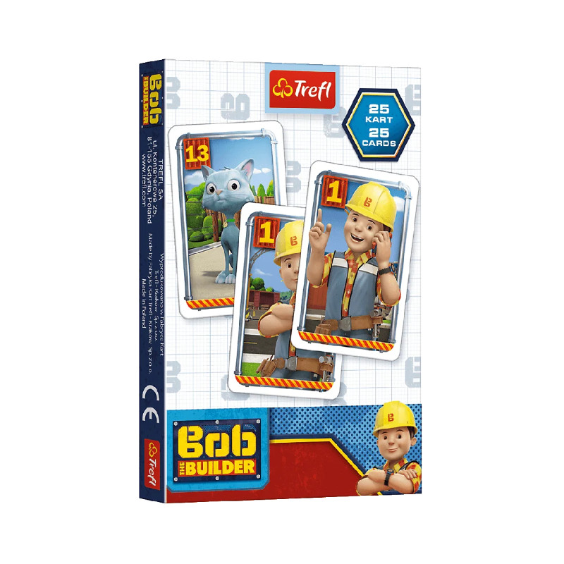 KARTY DO GRY PIOTRUŚ BOB BUDOWNICZY TREFL