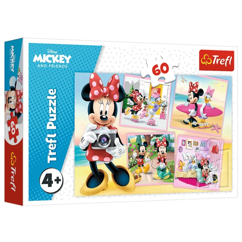 PUZZLE 60 TREFL UROCZA MYSZKA MINNIE
