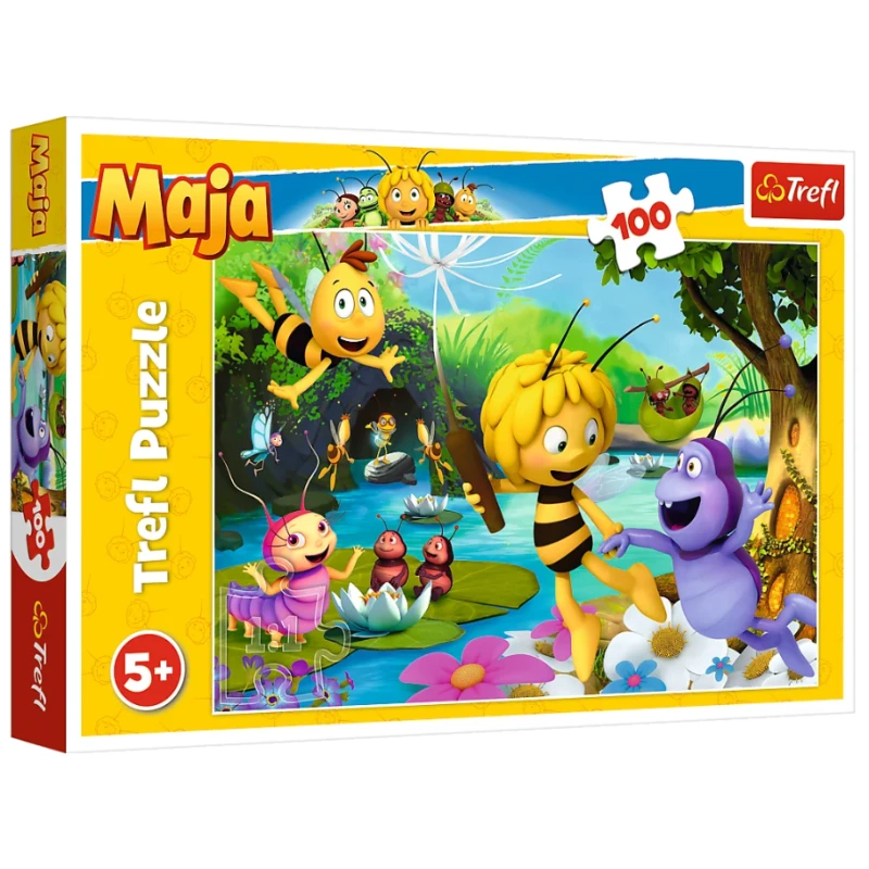 PUZZLE 100 TREFL PSZCZÓŁKA MAJA I PRZYJACIELE