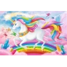 PUZZLE 100 TREFL W KRYSZTAŁOWYM ŚWIECIE JEDNOROŻCÓW