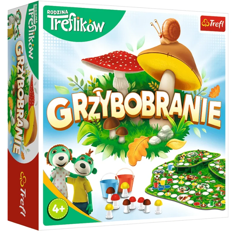GRA PLANSZOWA GRZYBOBRANIE RODZINA TREFLIKÓW TREFL