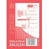 DRUK RZ ROZLICZENIE ZALICZKI A6 OFFSET