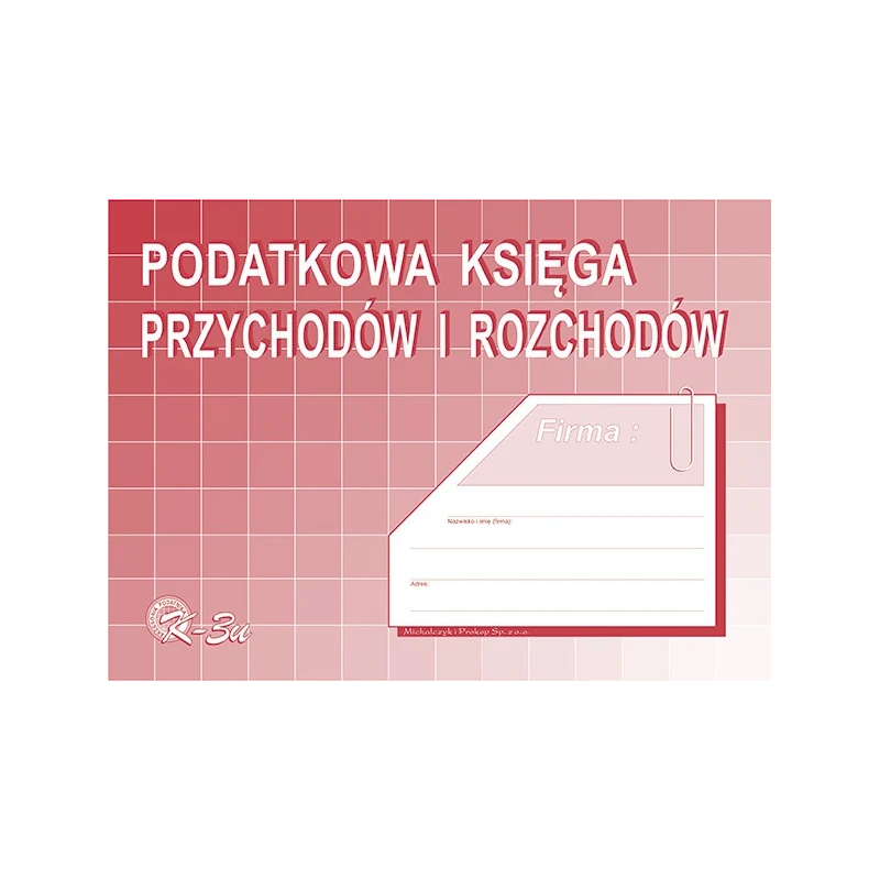 K03 PODATKOWA KSIĘGA PRZYCHODÓW I ROZCHODÓW