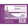 234-5 RACHUNEK UPROSZCZONY A6 DLA ZWOLNIONYCH
