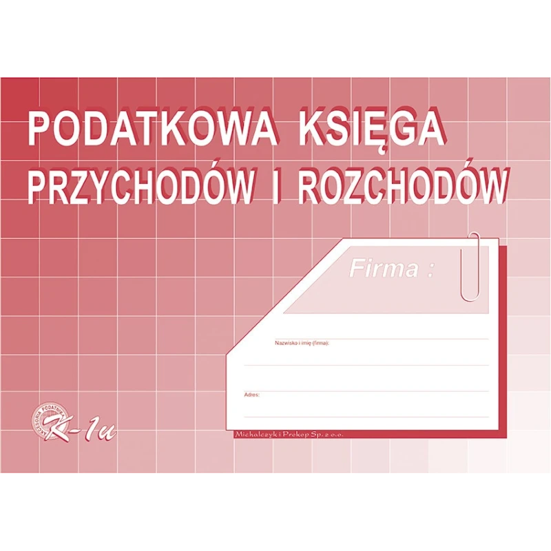 K01 PODATKOWA KSIĘGA PRZYCH.I ROZCH.
