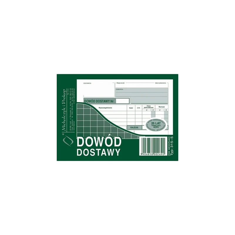 315-5 DRUK DOSTAWY A6 WIELOKOPIA