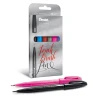 PISAK PĘDZELKOWE TOUCH BRUSH PEN KPL 6 SES15 PENTEL
