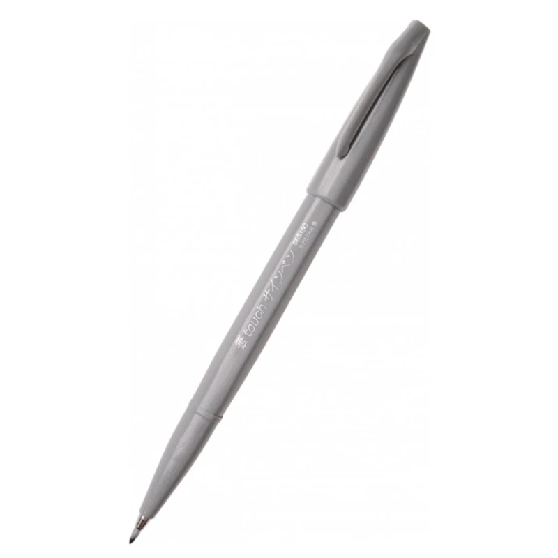 PISAK PĘDZELKOWE TOUCH BRUSH PEN KPL 6 SES15 PENTEL