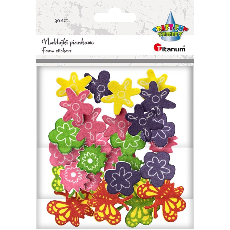 NAKLEJKI PIANKOWE A"30 WIOSNA 472581 TITANUM