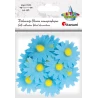 NAKLEJKI Z FILCU KWIATY SAMOPRZYLEPNE TITANUM 10SZT NIEBIESKI 472602