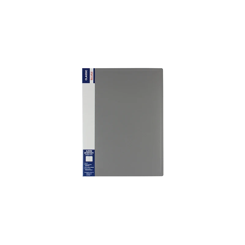 ALBUM OFERTOWY SZARY BIURFOL CLASSIC 10K A4