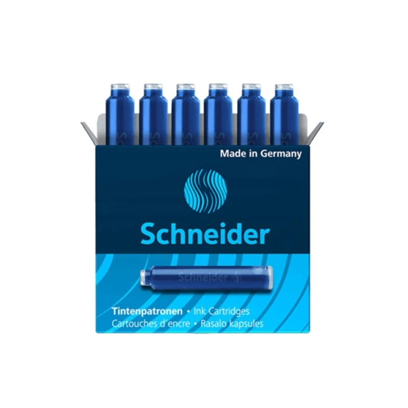 NABOJE DO PIÓR SCHNEIDER 6SZT NIEBIESKIE SR6603