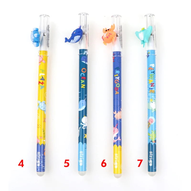 STRIGO DŁUGOPIS WYMAZYWALNY OCEAN ANIMALS SSC159