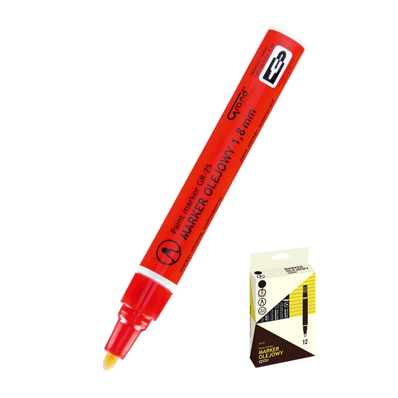 Marker olejowy GR- 25 czerwony 