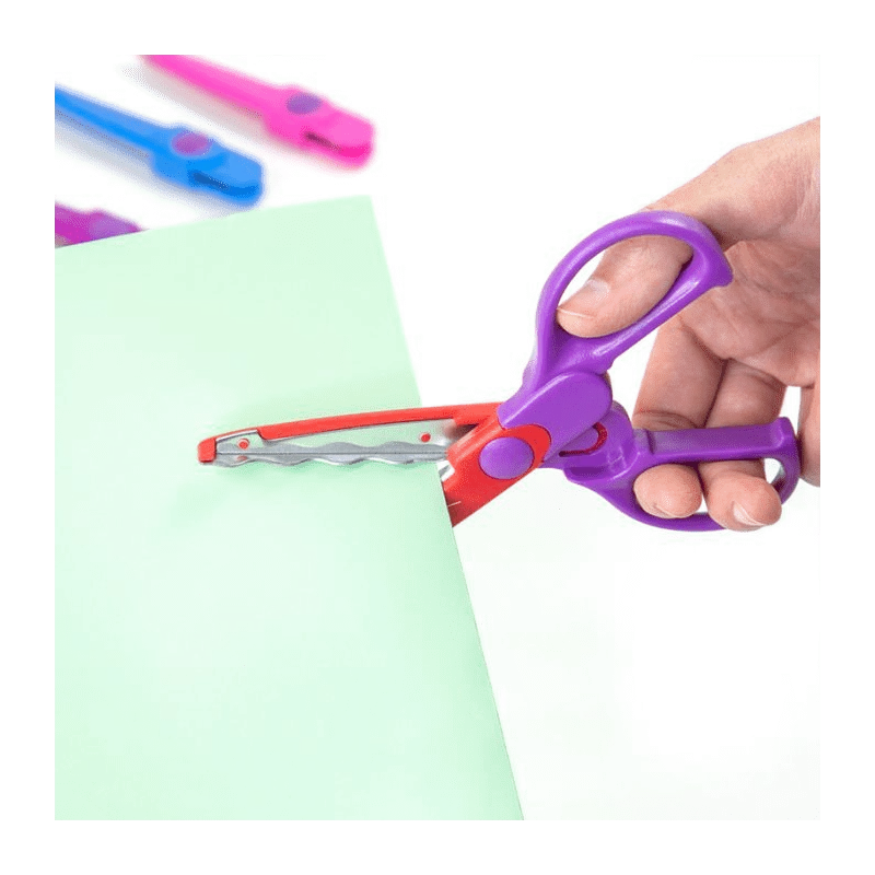 NOŻYCZKI DO WYCINANIA WZORÓW Z 4 OSTRZAMI 14930904 MILAN