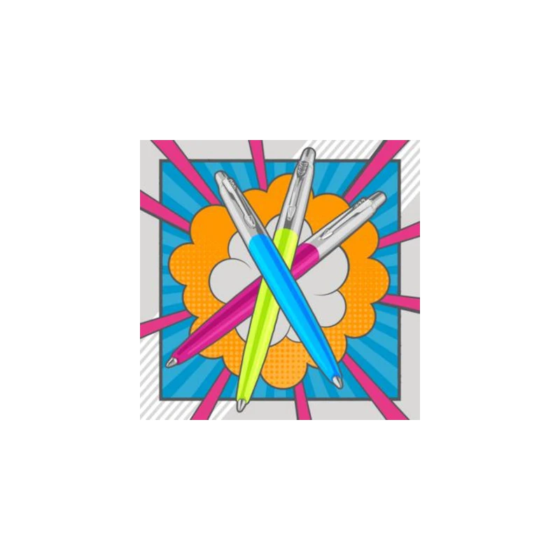 ZESTAW PARKER DŁUGOPIS JOTTER ORGINALS POP ART OP-3 2141359 GRAWER