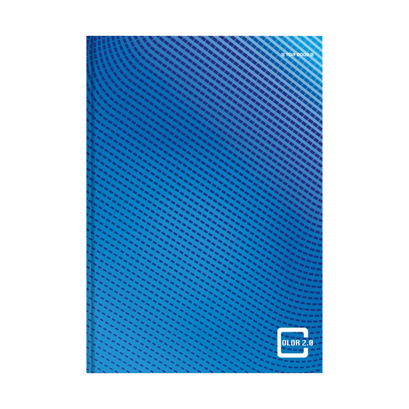 BRULION TOP 2000 COLOR 2.0 SZY A4 304K 70G NIEBIESKI