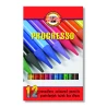 KREDKA 12 KOL. PROGRESSO KOH-I-NOOR