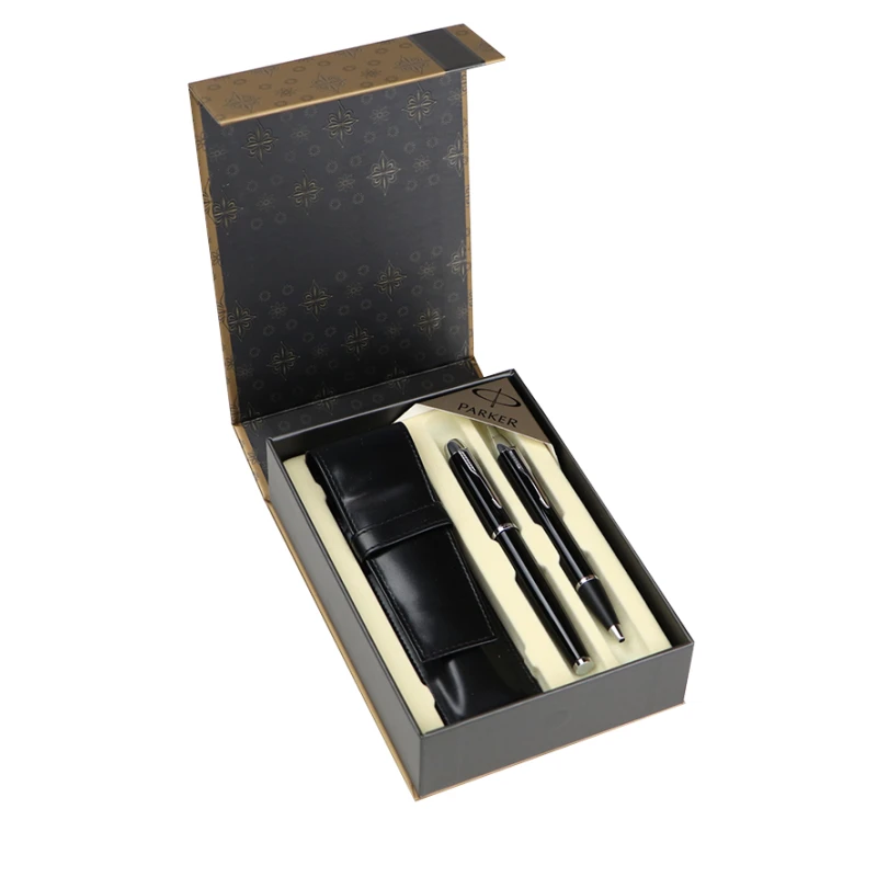 ZESTAW PARKER IM DUO PIÓRO+DŁUGOPIS+ETUI PAGANI S0820780 GRAWER prezent