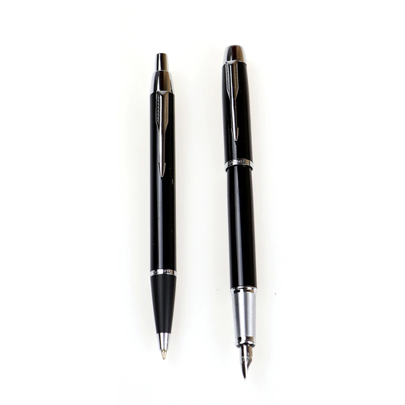 ZESTAW PARKER IM DUO PIÓRO+DŁUGOPIS+ETUI PAGANI S0820780 GRAWER prezent