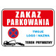 Tabliczka informacyjna A5 Teren Prywatny