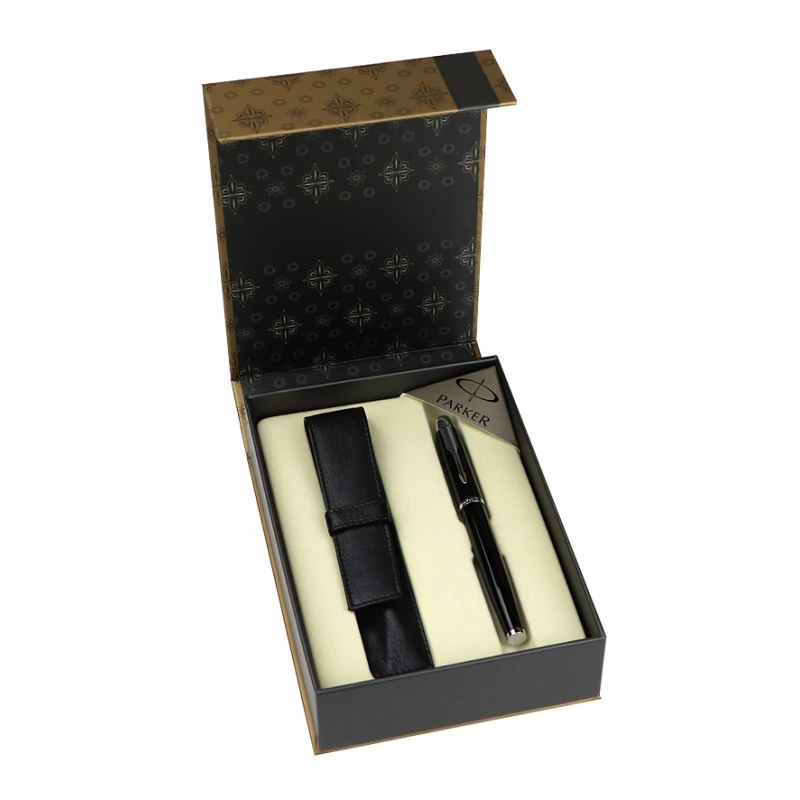 ZESTAW PARKER IM PIÓRO+ETUI PAGANI GRAWER prezent