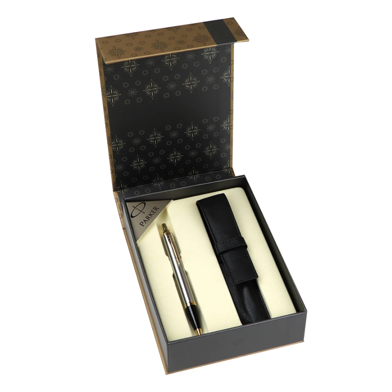 ZESTAW PARKER IM CORE DŁUGOPIS+ETUI PAGANI GRAWER prezent