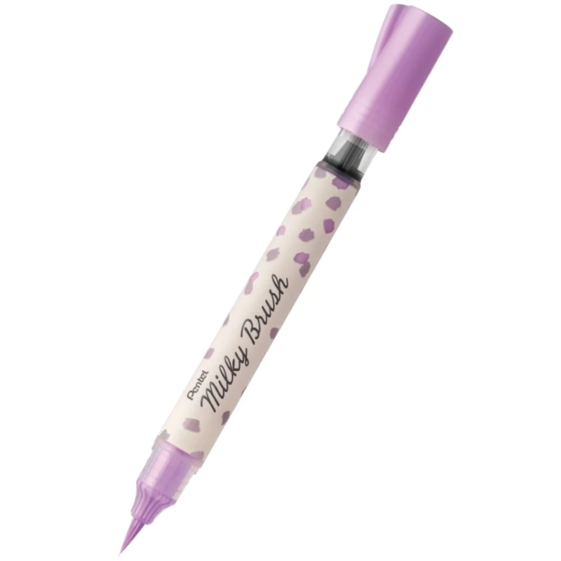 MILKY BRUSH PASTELOWY RÓŻOWY   PENTEL XGFH-PPX